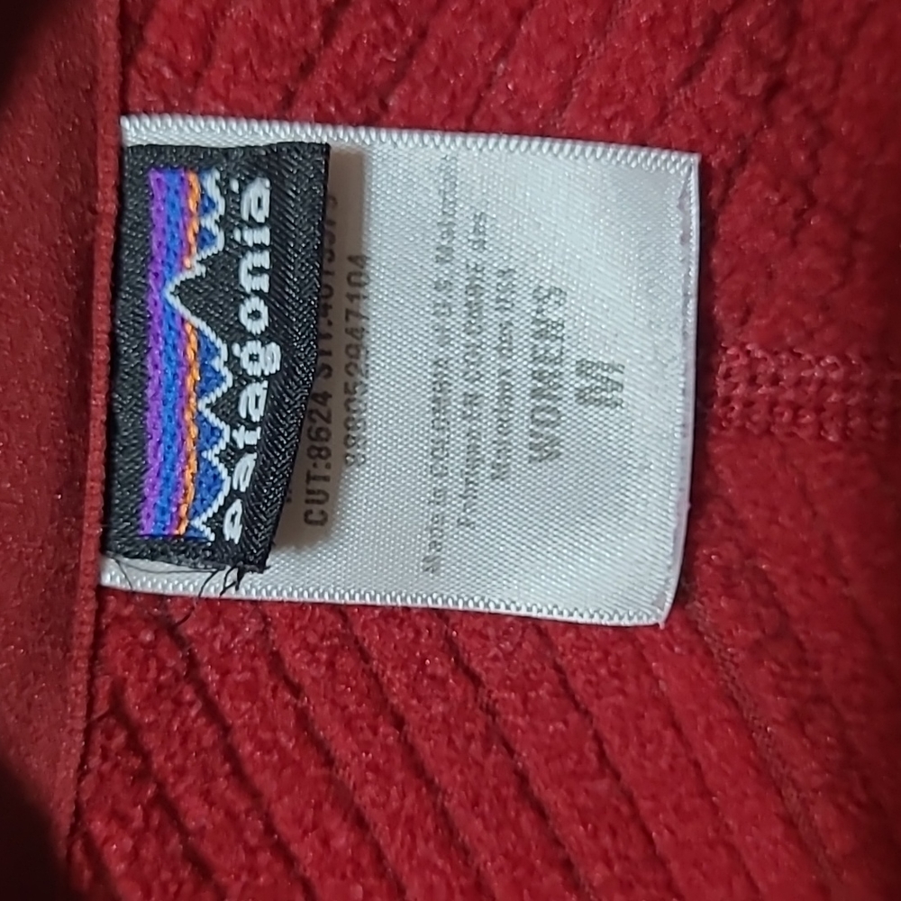 Patagonia Vintage R1 Textured Fleece Polartec Full Zip Jacket Size M Women's - Picture 10 of 14